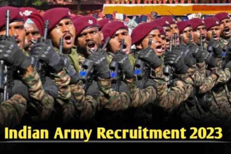 Indian Army Recruitment 2023