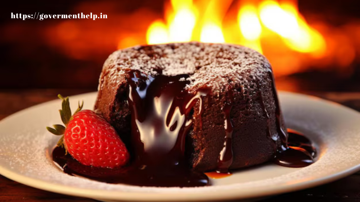 Eggless Chocolate Lava Cake