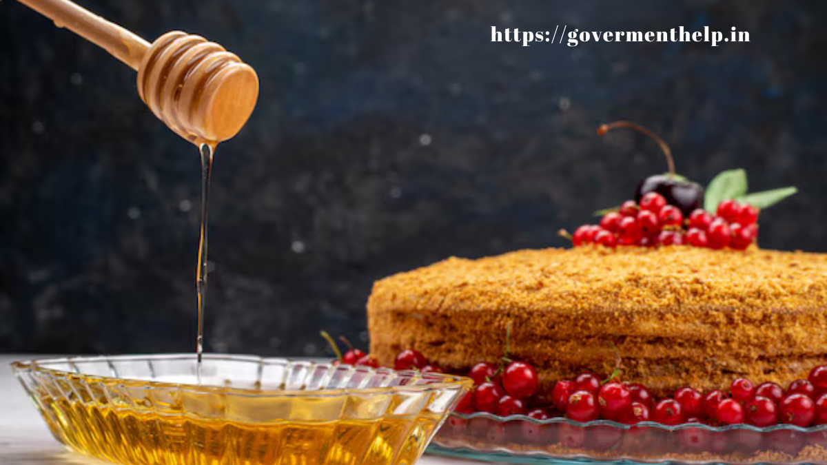 Eggless Honey Cake