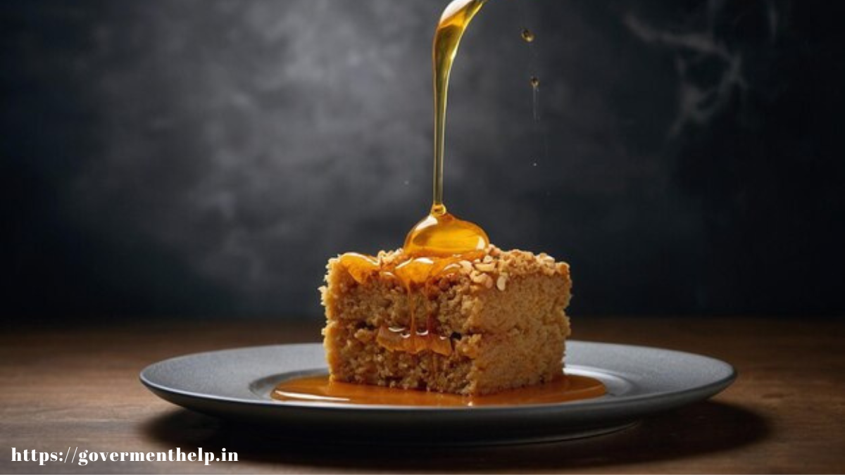 Eggless Honey Cake