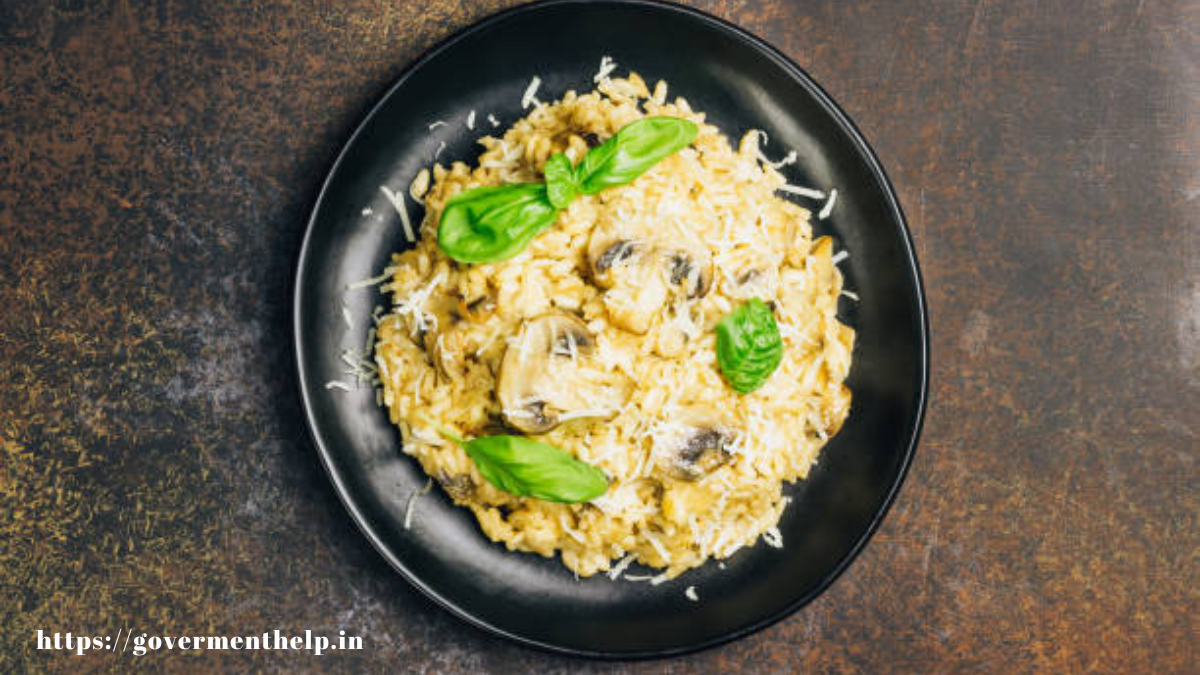 Dindigul Biryani With Mushrooms