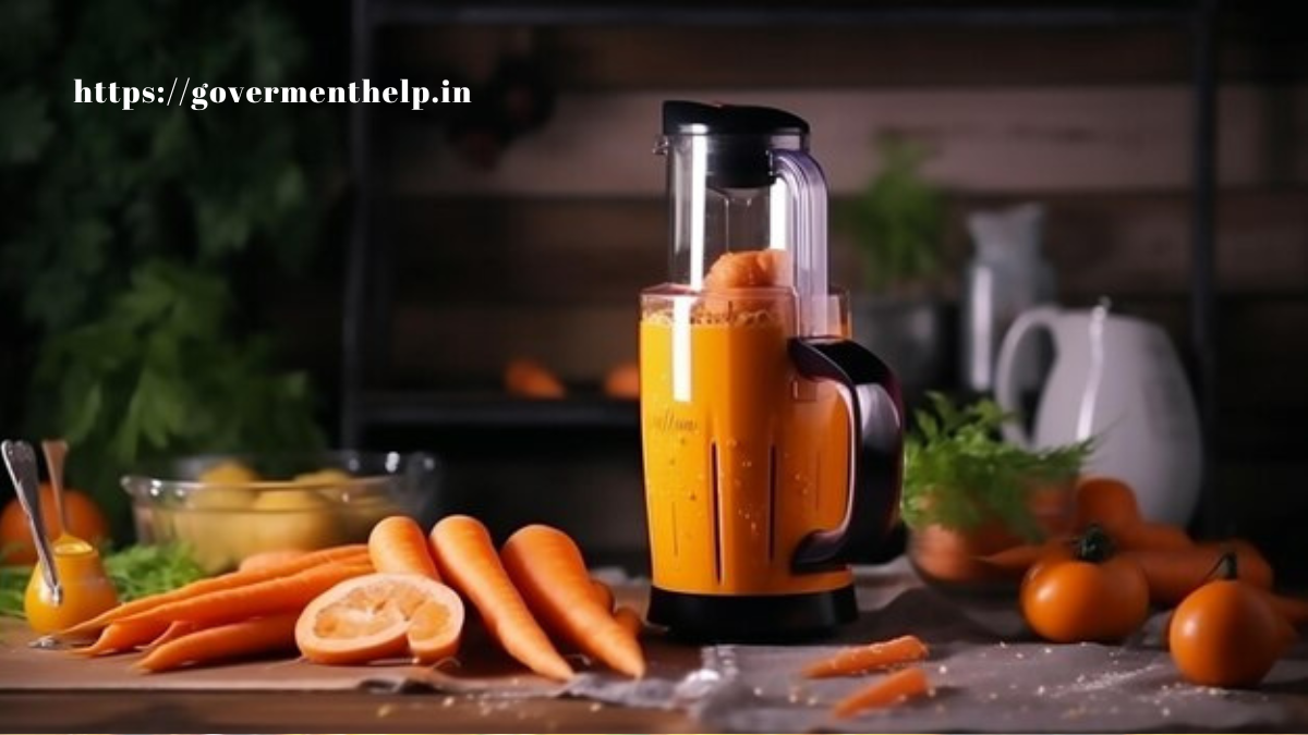 Carrot juice machine