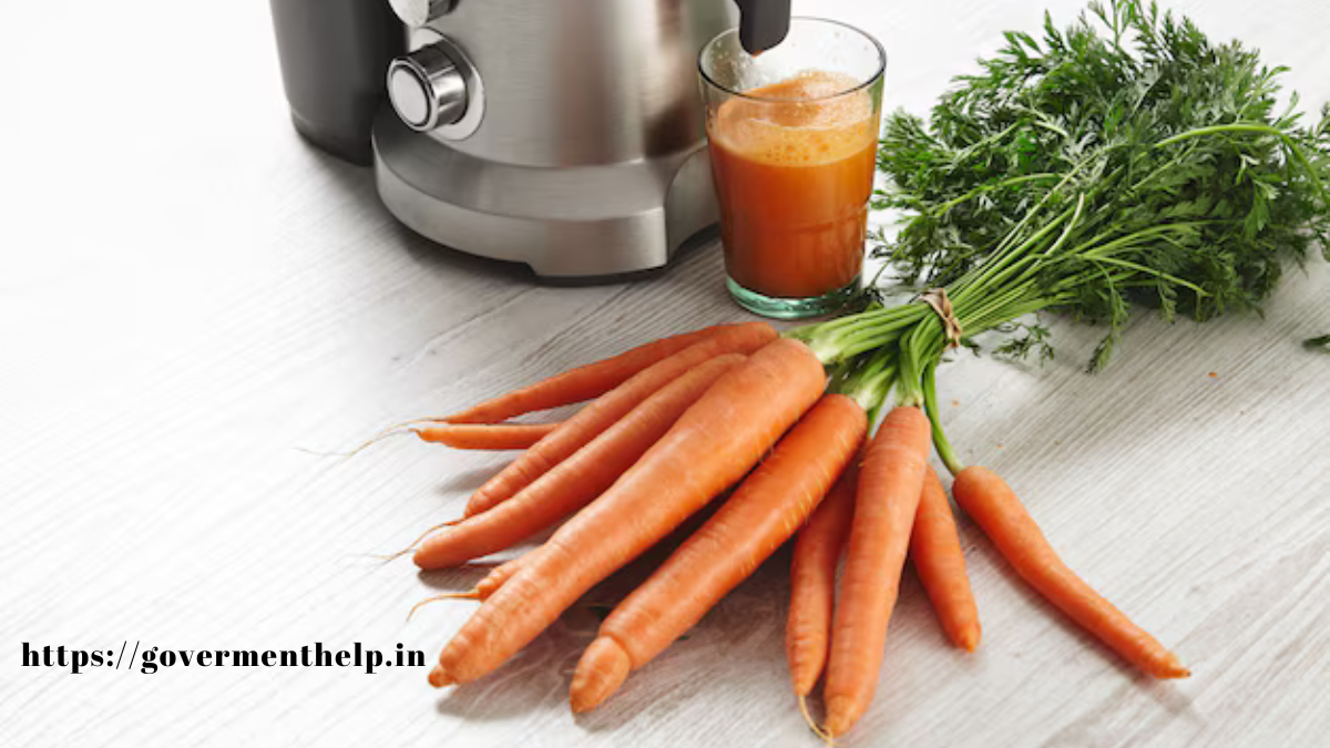 Carrot juice machine