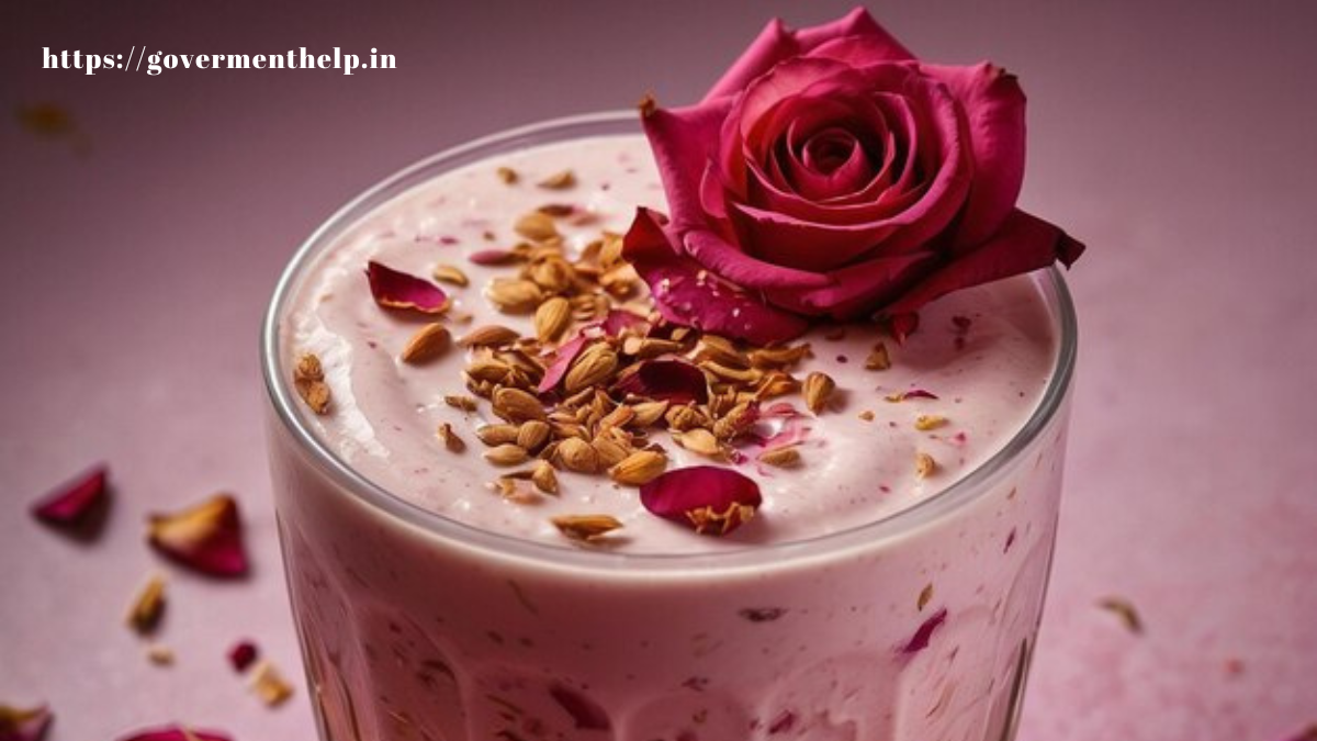 Rose Milkshake