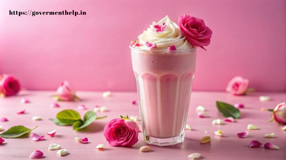 Rose Milkshake