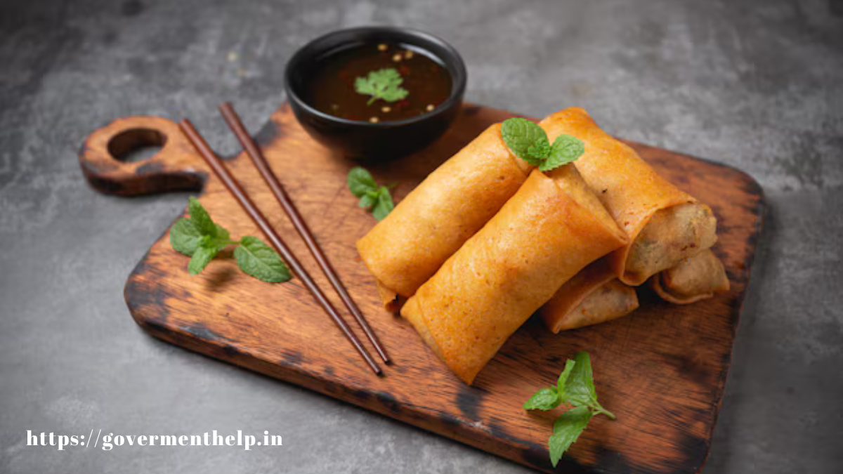 Vegetable spring rolls