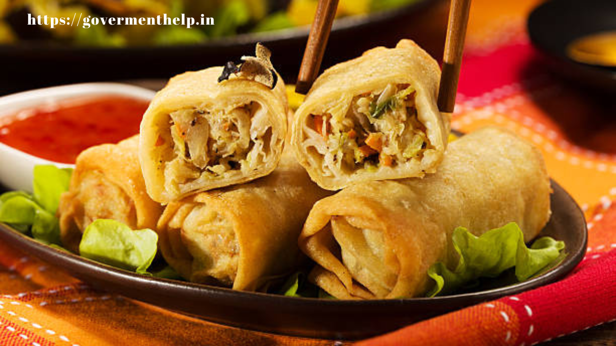 Vegetable spring rolls