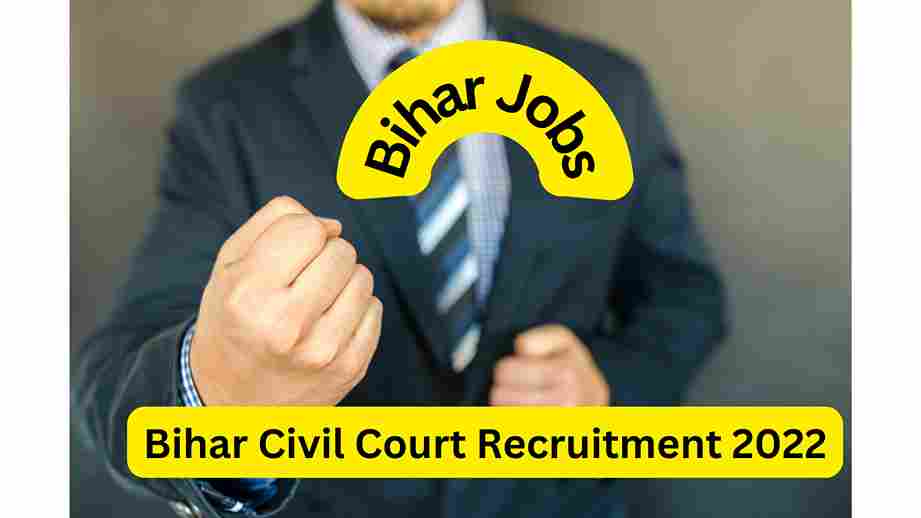 Bihar civil vacancy 2022