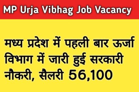 MP Urja Vibhag Job Notification