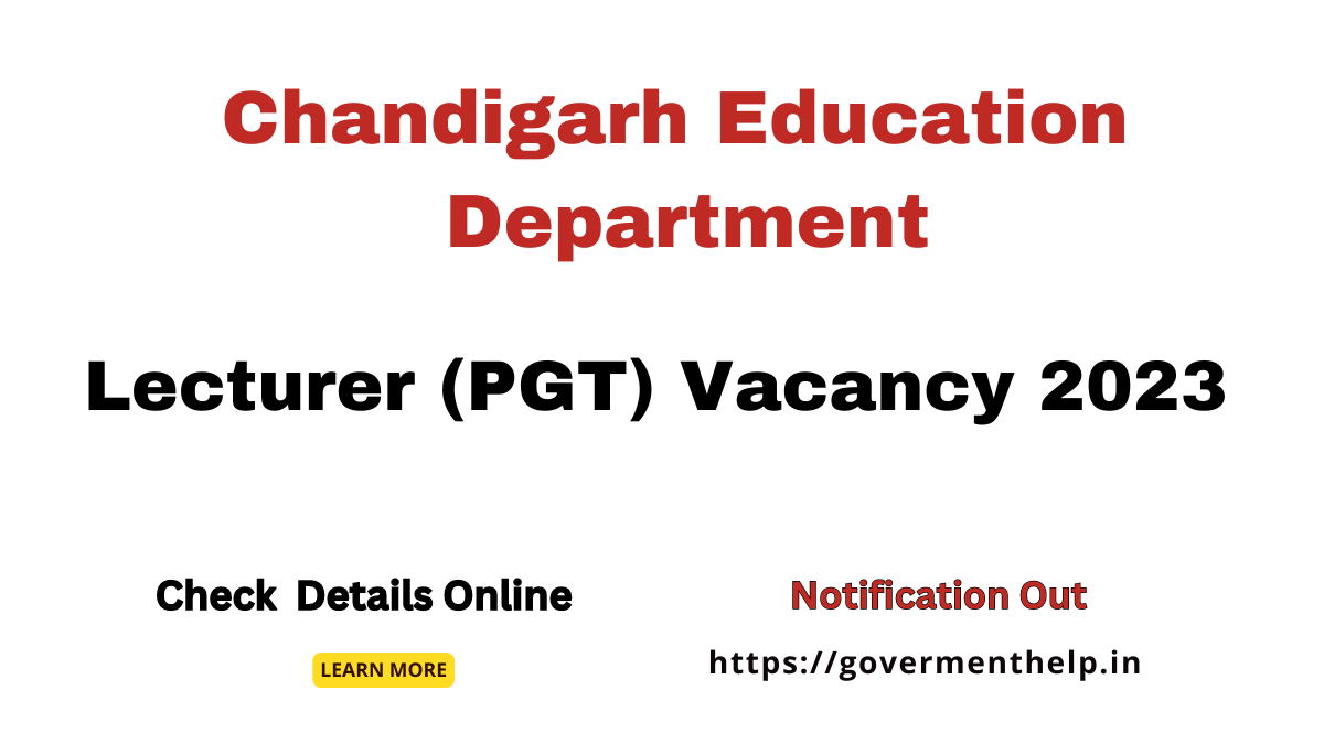 Chandigarh Education Department