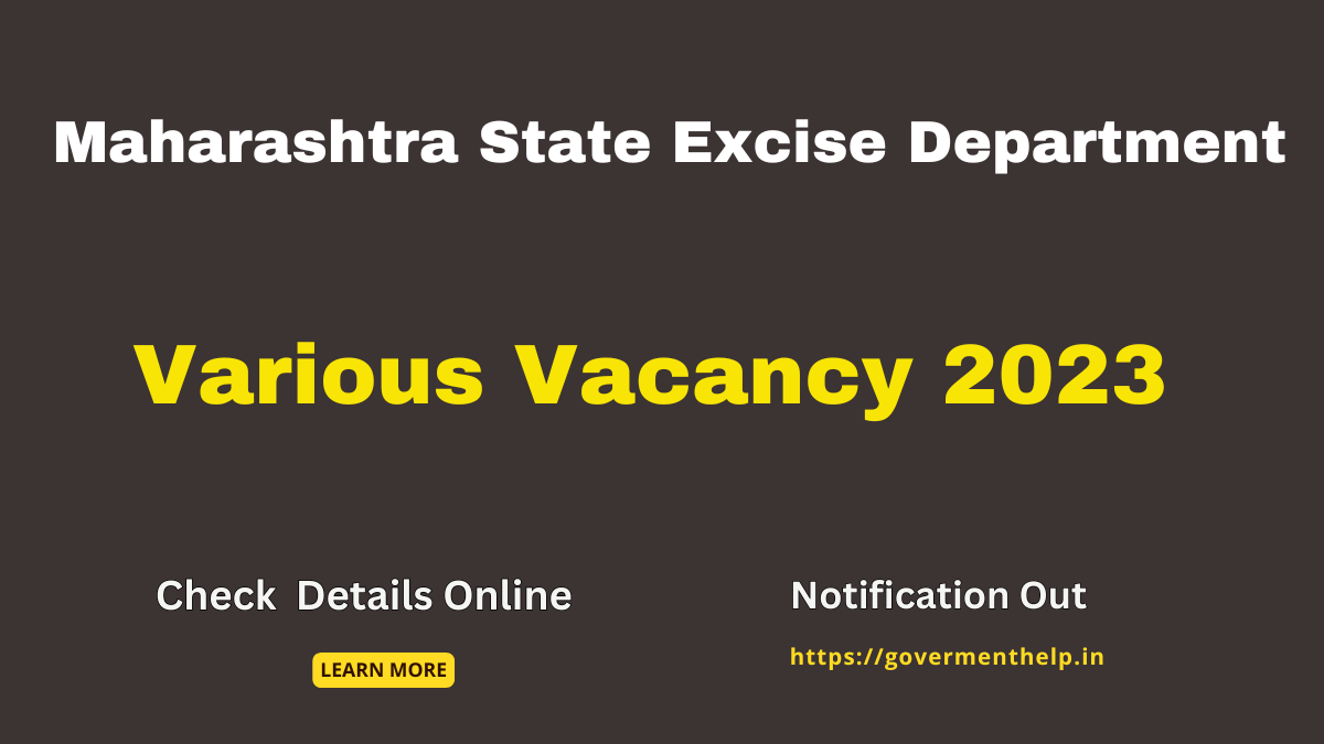 Maharashtra State Excise Department