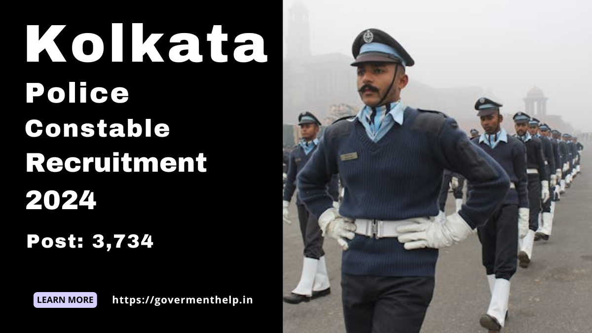 Kolkata Police Recruitment 2024