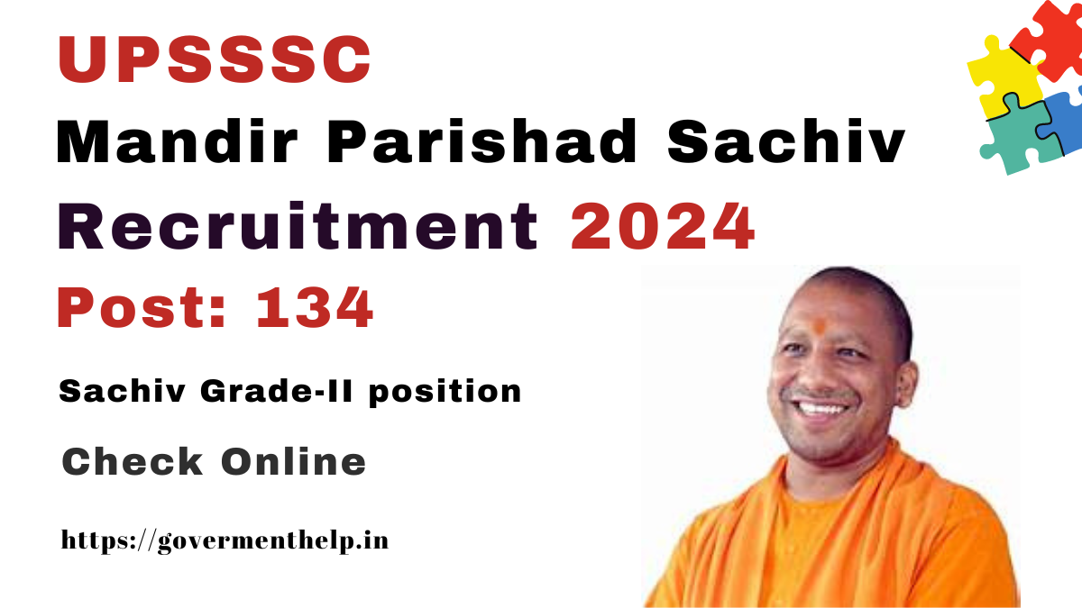 UPSSSC Mandir Parishad Sachiv Recruitment