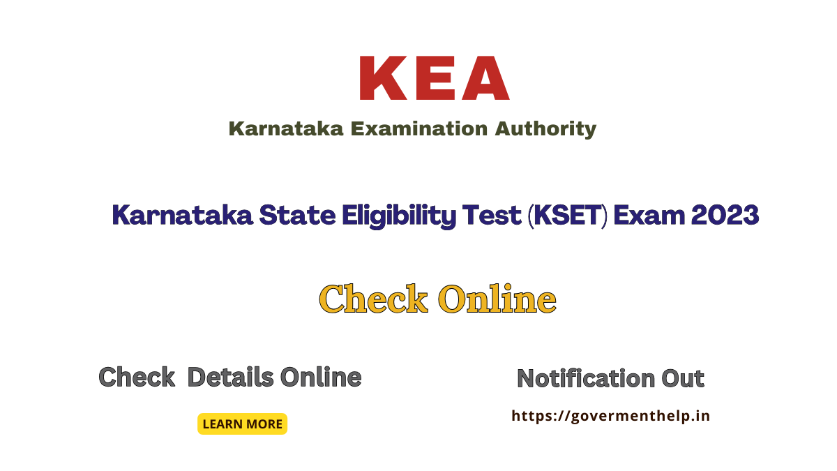 Karnataka SET Exam 2023