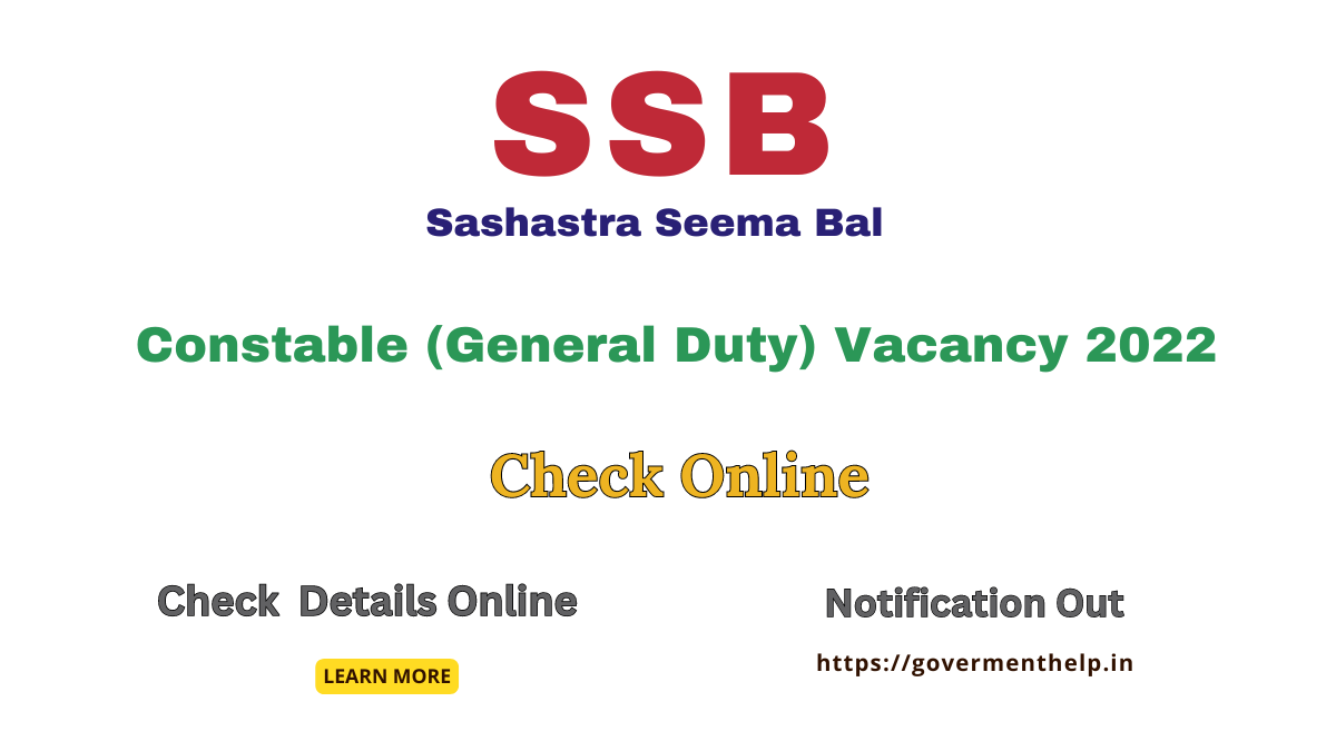 SSB Constable Result 2022