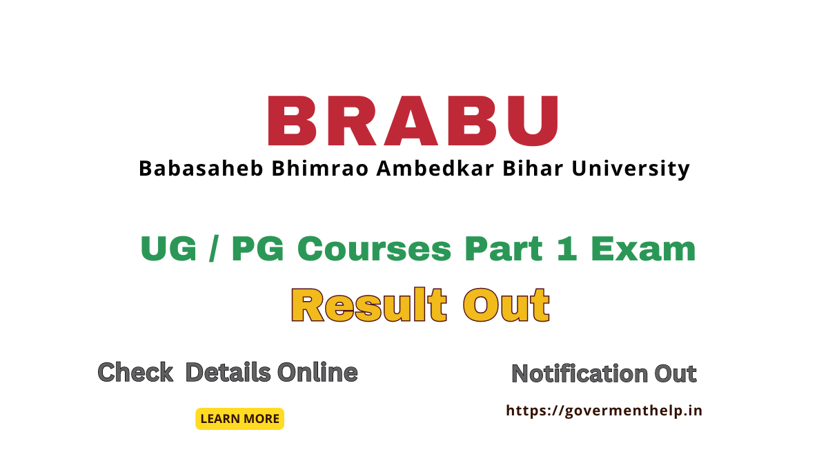 BRABU Part 1 Result 2024