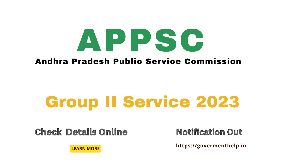 APPSC Group II Services