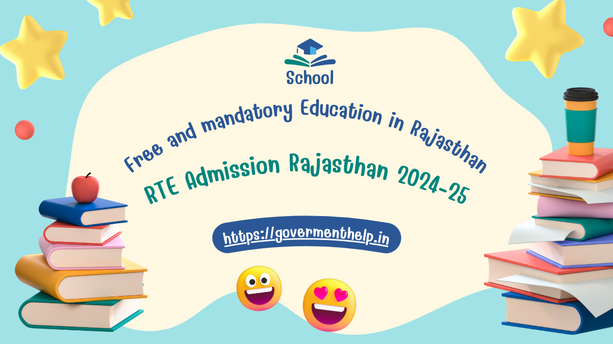 RTE Admission Rajasthan 2024-25