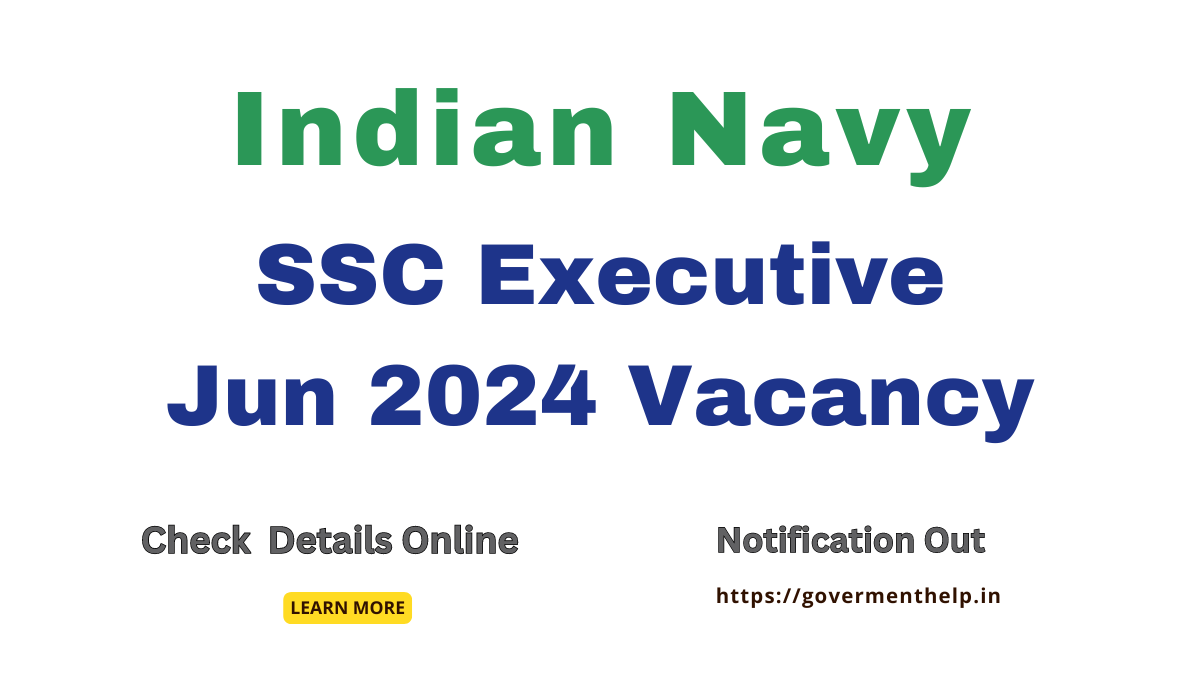 Indian Navy Vacancy 2024