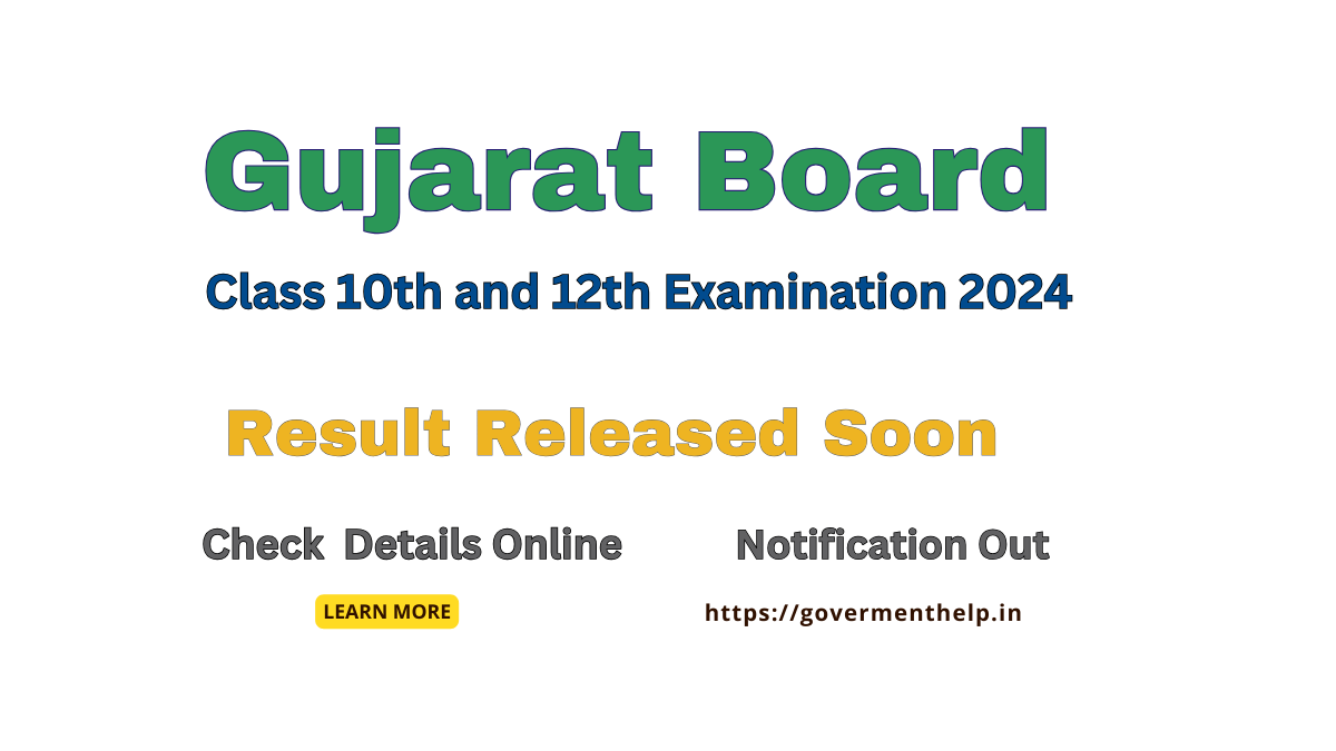 Gujarat Board Result 2024