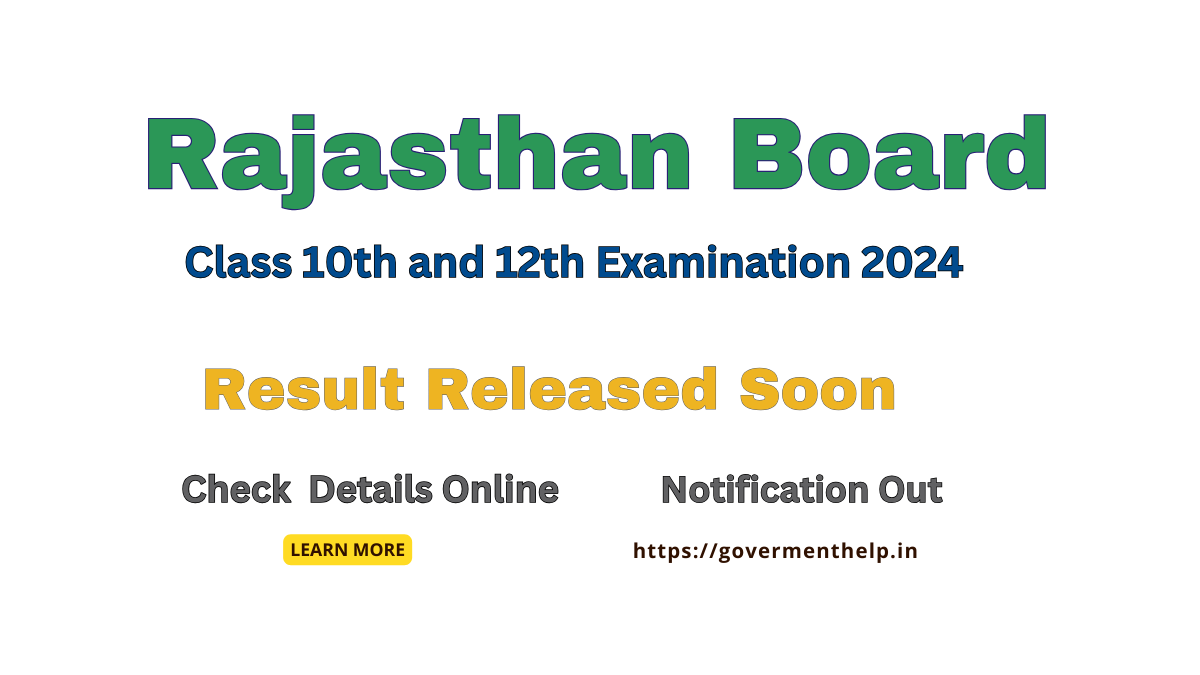 Rajasthan Board Result 2024