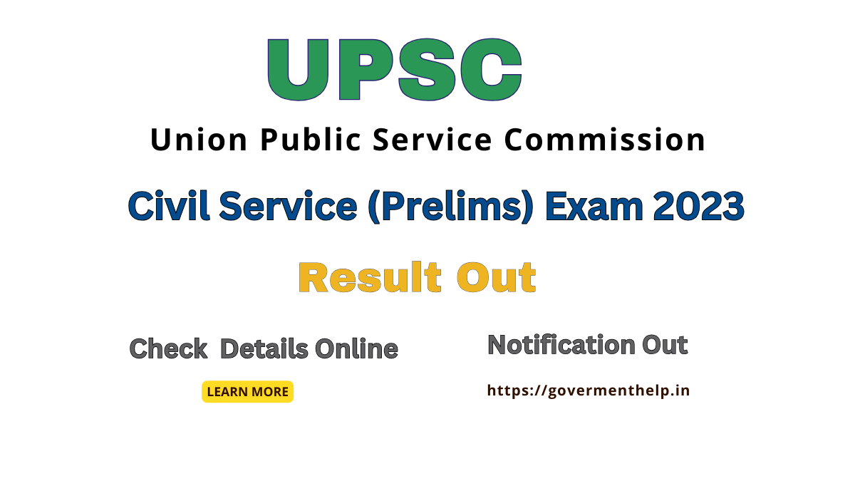 UPSC Civil Services Result 2024