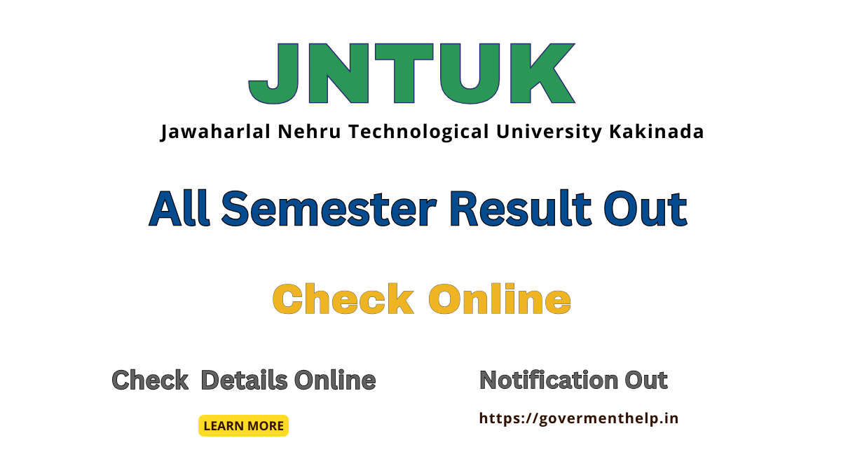 JNTUK Result 2024