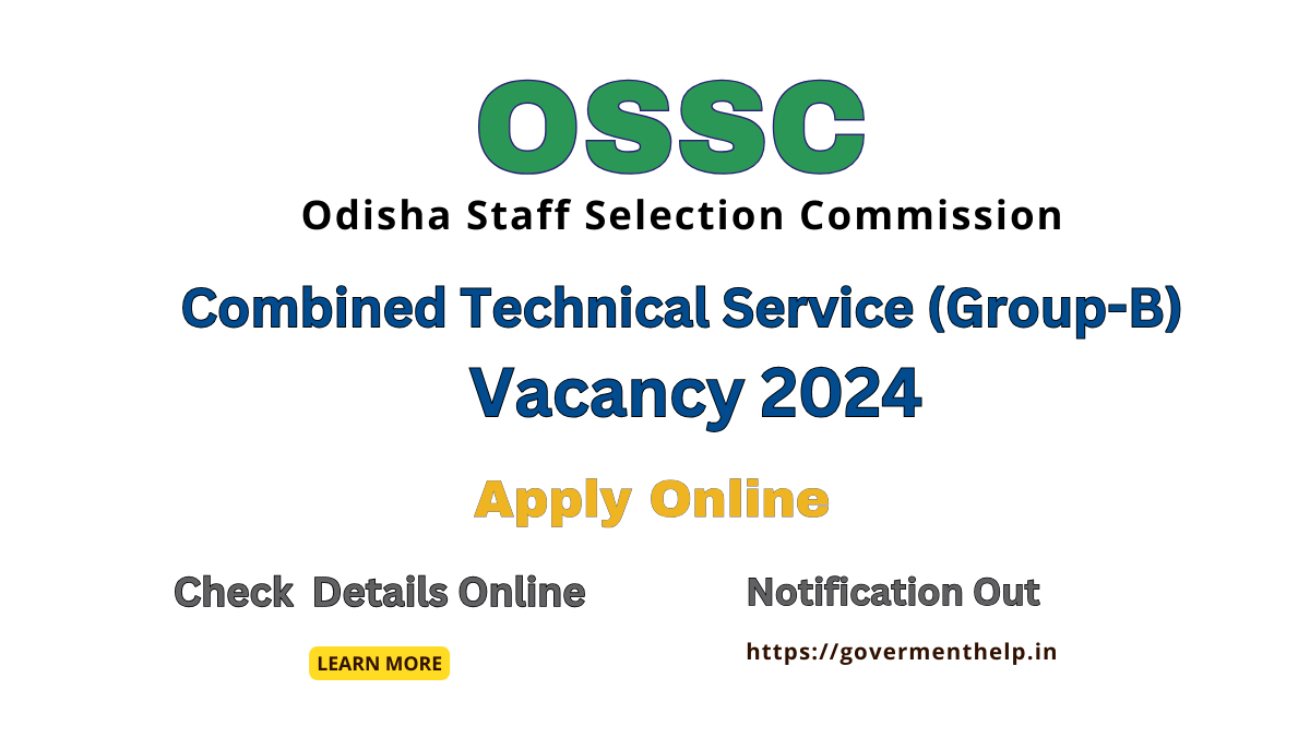 OSSC Recruitment 2024