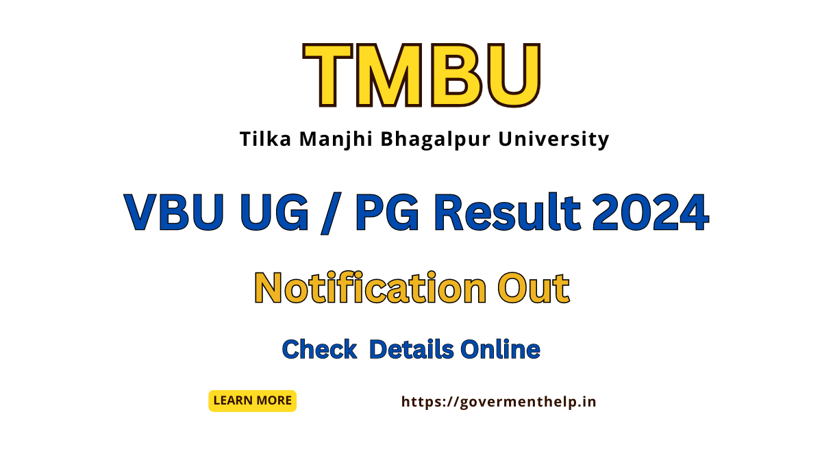 VBU UG / PG Result 2024