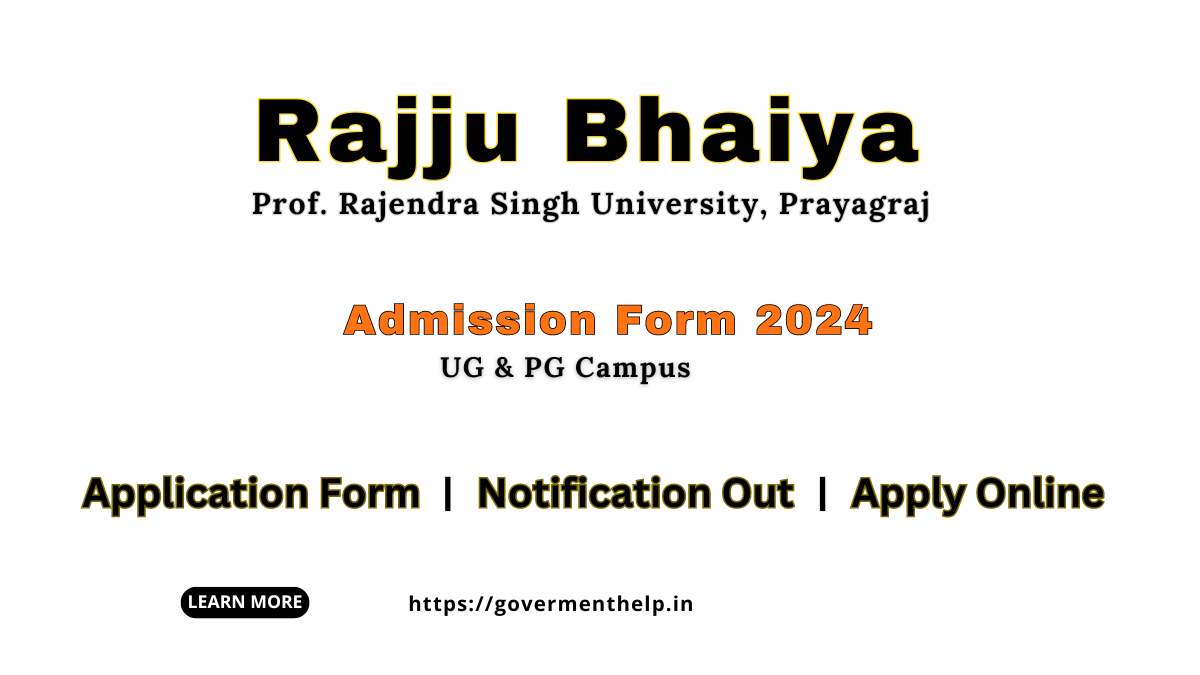 Prof. Rajendra SinghUniversity Admission 2024