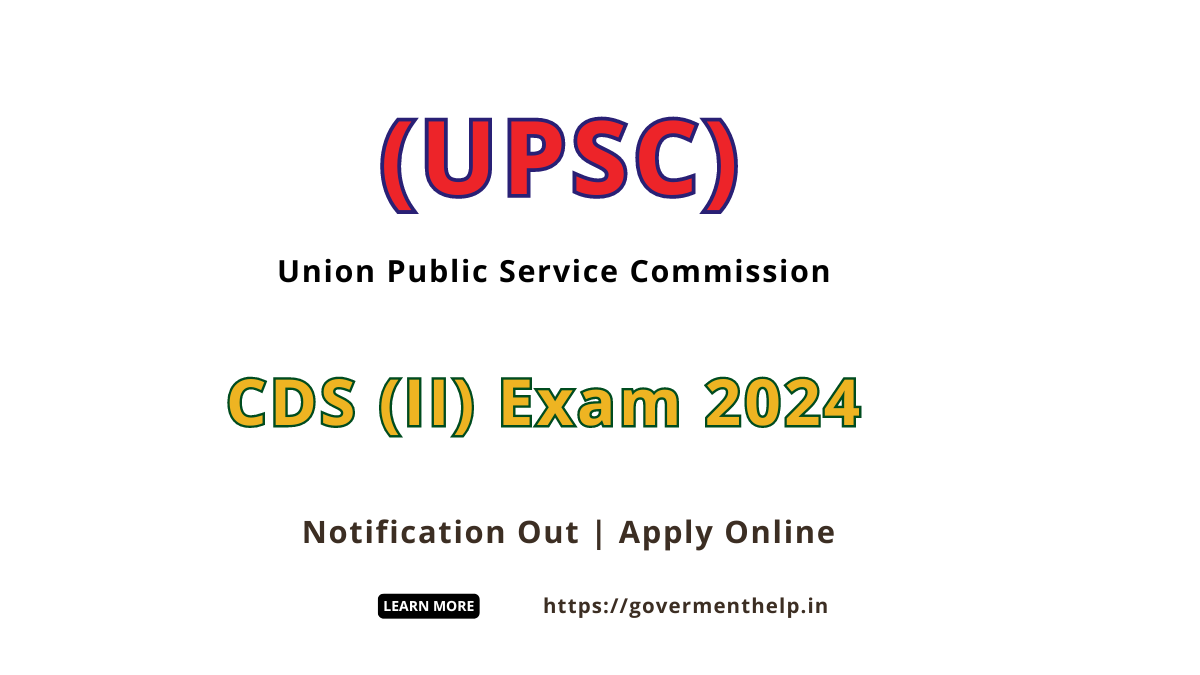 Union Public Service Commission Recruitment 2024