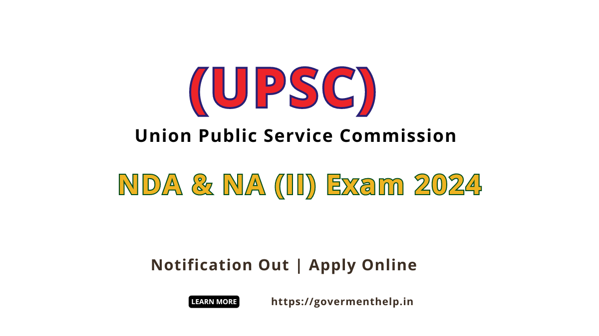 Union Public Service Commission Recruitment 2024