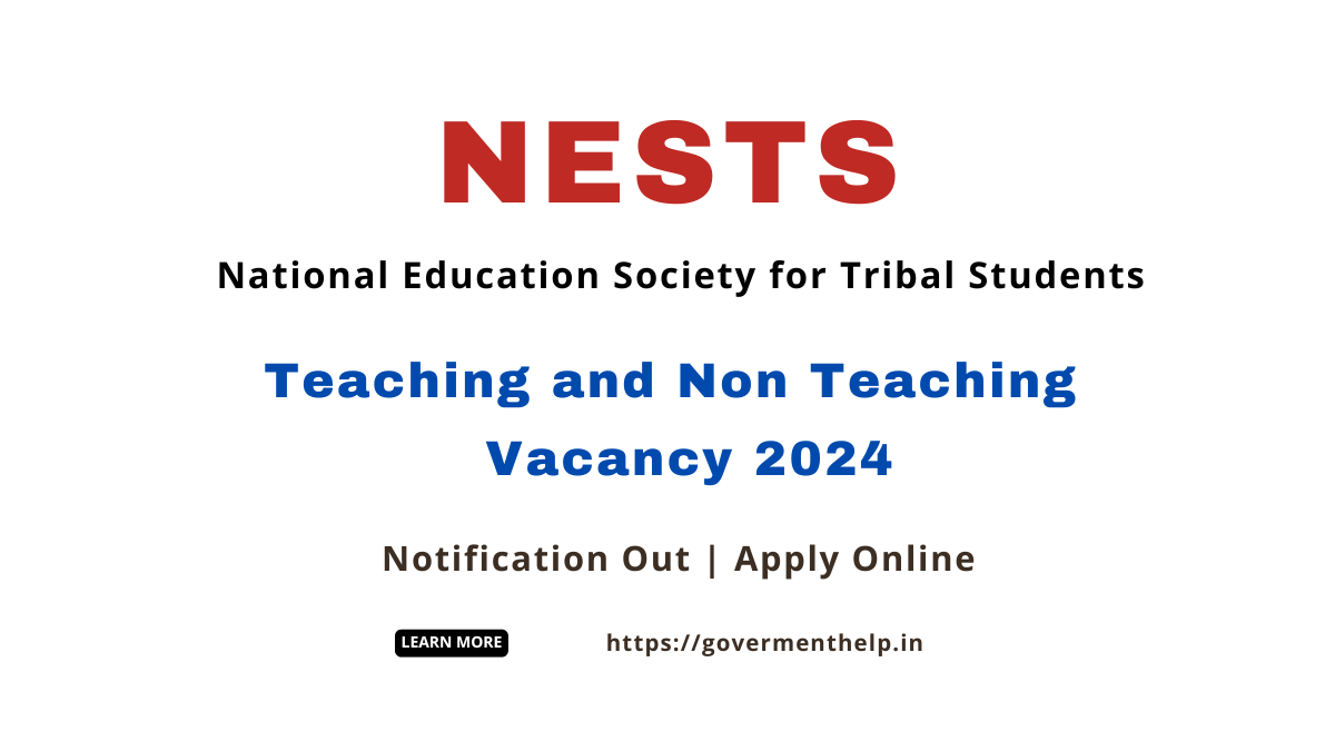 NESTS Vacancy 2023