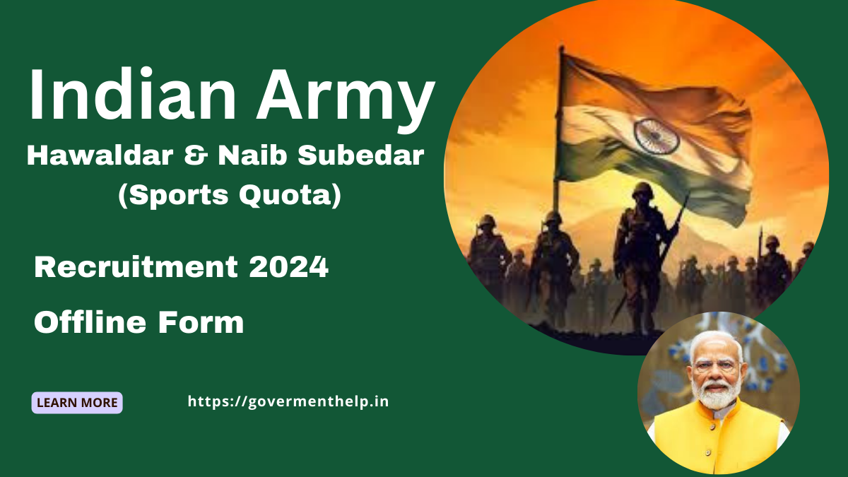 Indian Army Havildar & Naib Subedar 2024