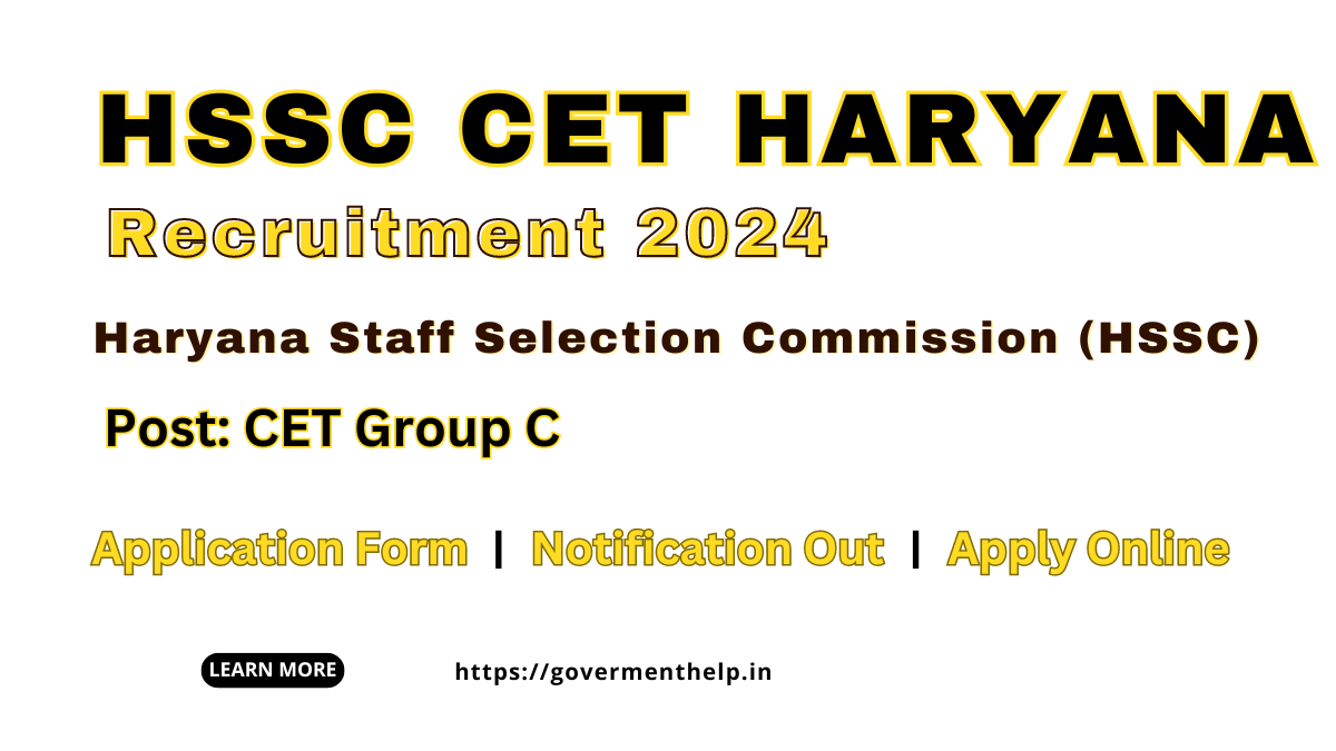 Haryana HSSC CET Group C