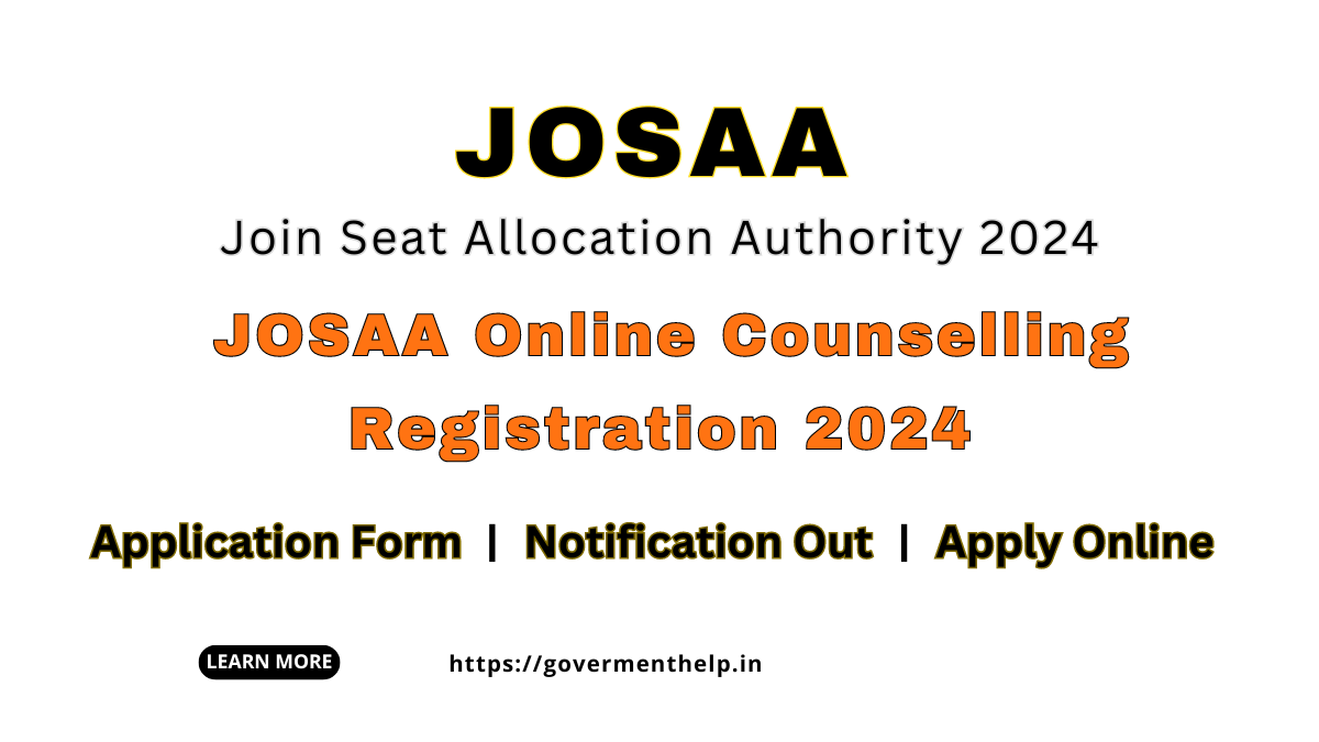 JOSAA 2024 Online Counseling