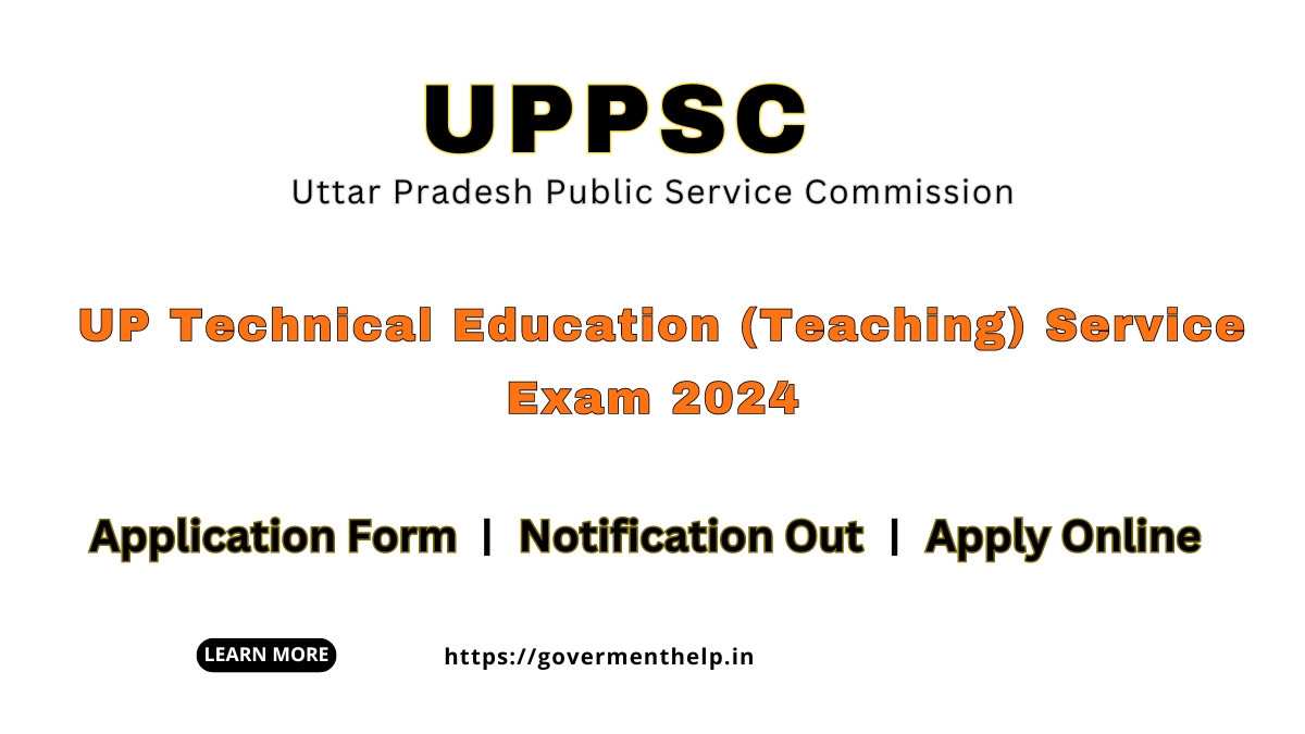 UPPSC Technical Education (Teaching) Services Exam Date 2024