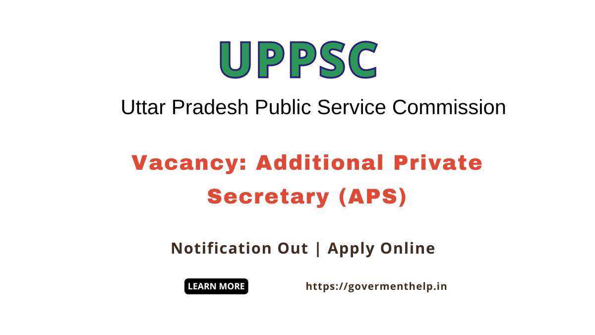 UPPSC Additional Private Secretary Exam Date 2024: Shorthand/ Typing Test Date Announced