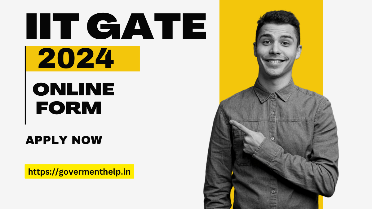 IIT GATE Online Form 2024