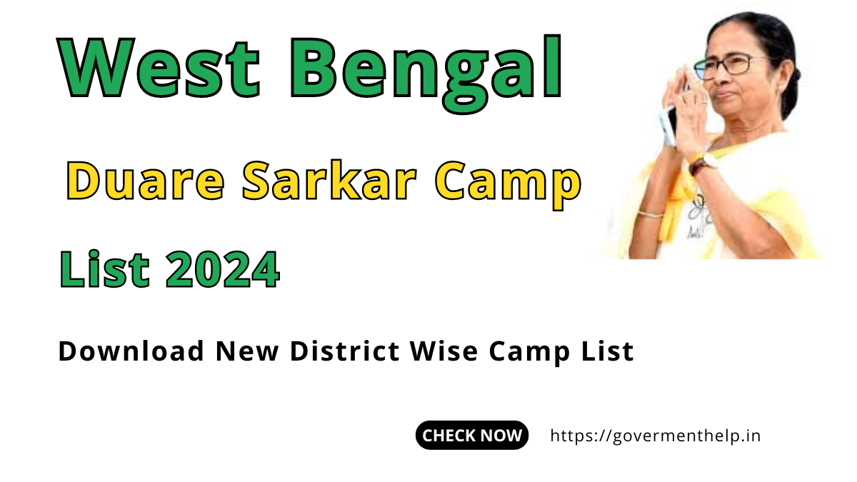 West Bengal duare Sarkar camp 2024