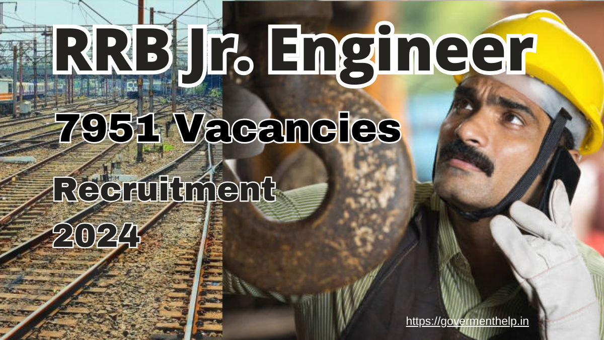 RRB Junior Engineer Recruitment 2024