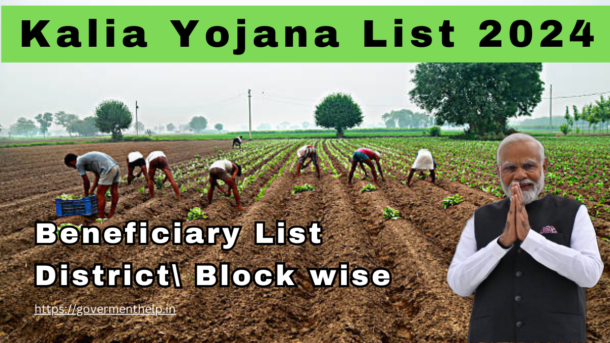 Kalia Yojana List 2024