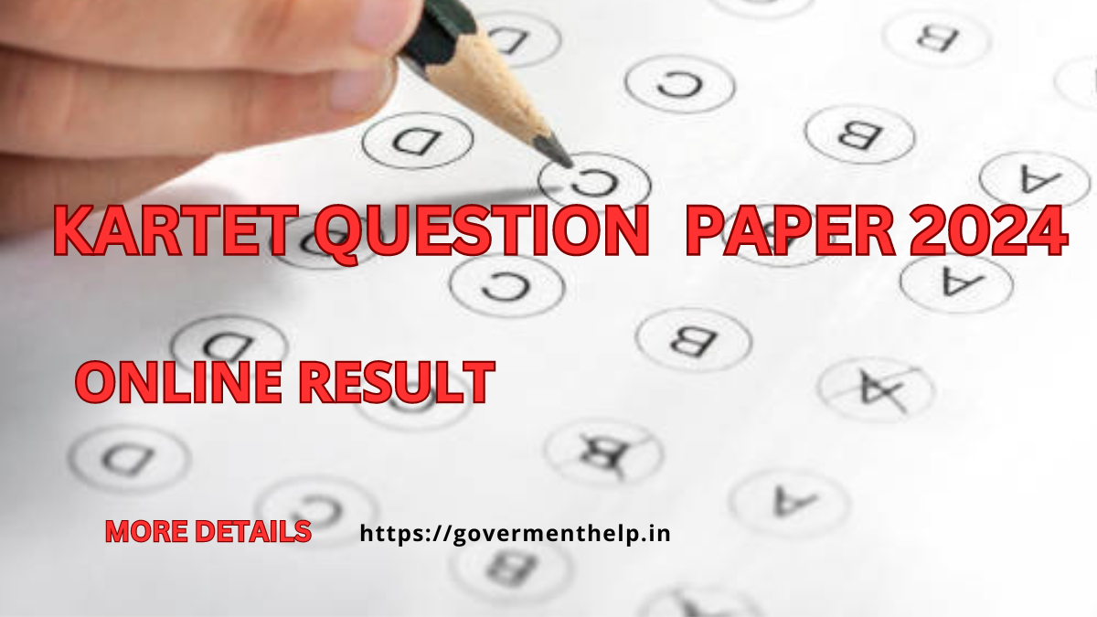 KARTET Paper Result 2024