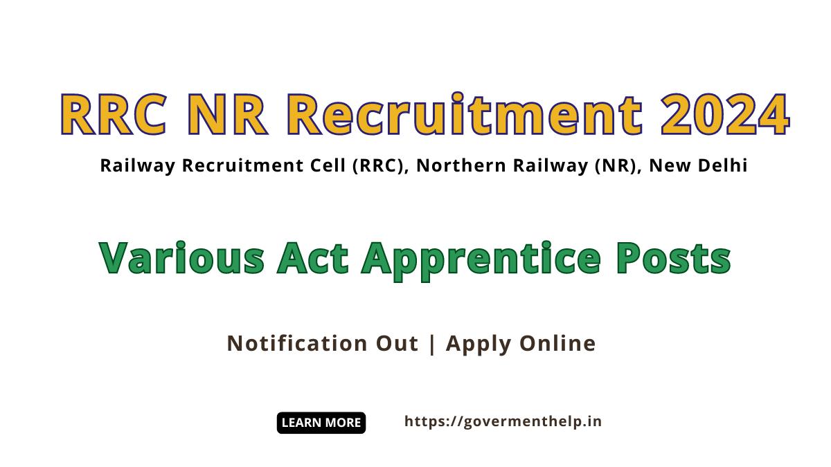 RRC NR Recruitment 2024