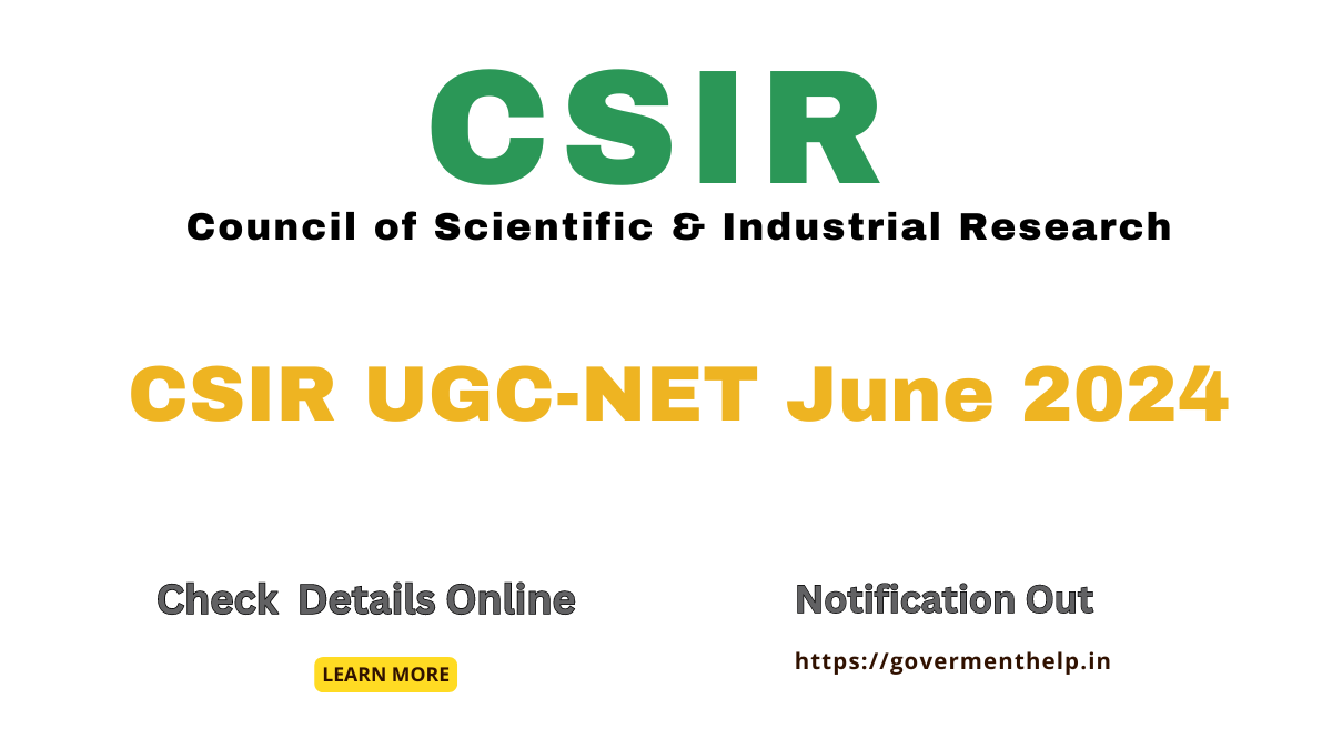 CSIR UGC NET June Result 2024