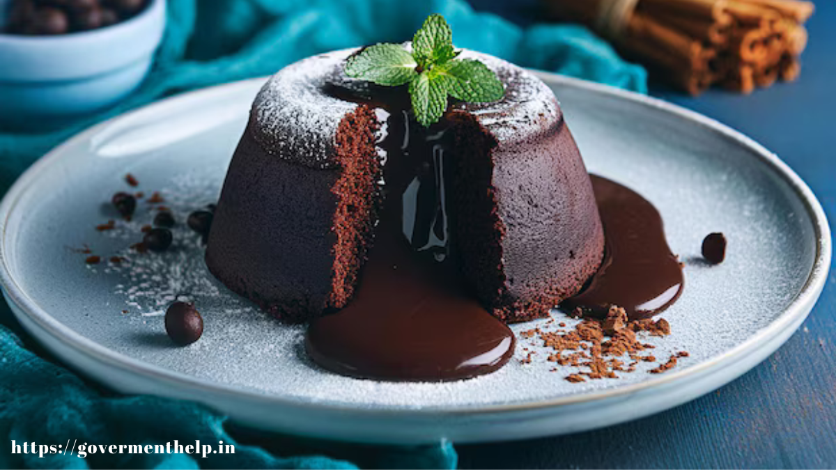 Eggless Chocolate Lava Cake