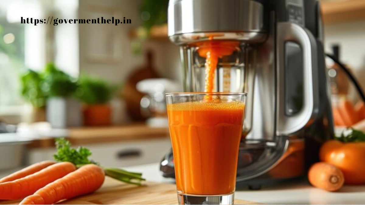 Carrot juice machine