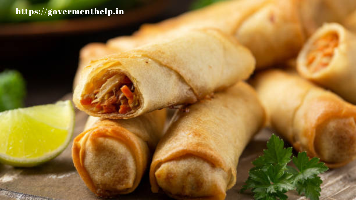 Vegetable spring rolls